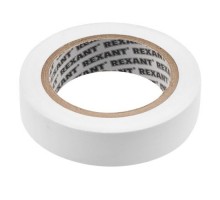 Изолента белая ПВХ 15х20 (09-2601)