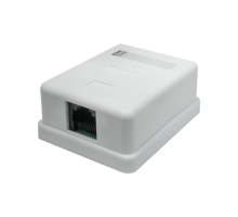 Розетка настенная RJ-45, 8P8C, Cat.5e, 1 порт UTP (10-0307)