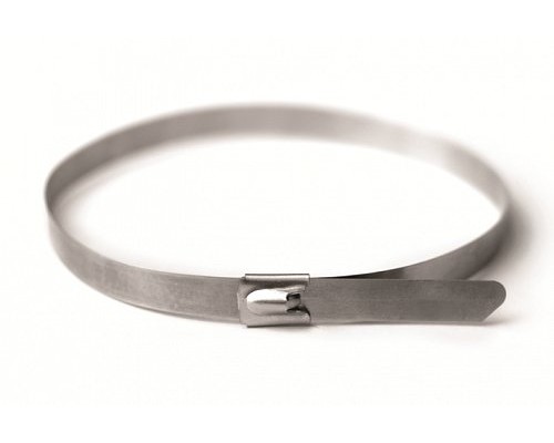 Хомут из нержавеющей стали AISI 316 8х175 (50 шт) (27610)