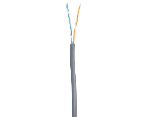 U/UTP 2pair, Cat5, In, PVC (EC-UU002-5-PVC-GY-1)