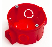 Коробка установочная 64х40 с саморезами (80-0500С)