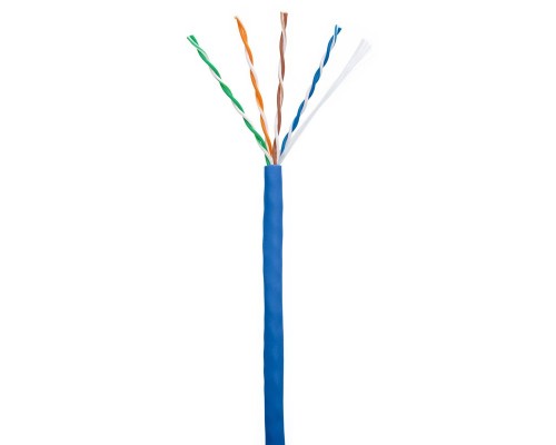 U/UTP 4pair, Cat5e, In, PVC (CCA-UU004-5E-PVC-BL)