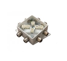 КМ-О (12к*6,0)-IP66-120х120, восемь вводов