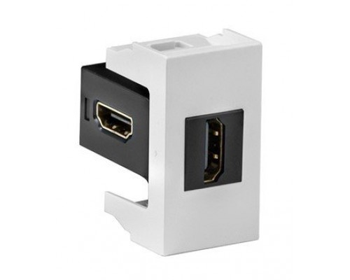 Розетка HDMI Viva 1 модуль белая (41018)