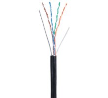 U/UTP 4pair, Cat5e, Out, Sw, PE (EC-UU004-5E-PE-SW-BK)