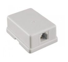 Розетка настенная RJ-11, 6P4C, 1порт (10-0305)