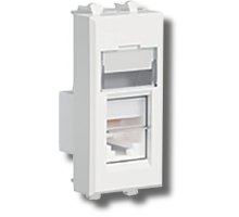 Розетка RJ-45 Avanti 1 модуль ванильная дымка (4405461)