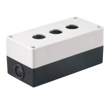 Корпус КП103 для кнопок 3 места белый (BKP10-3-K01)
