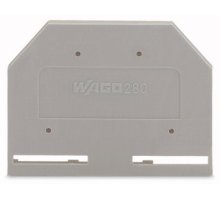 WAGO 280-301 торцевая пластина серая