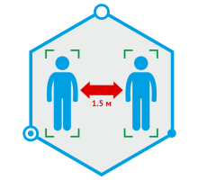 TRASSIR Social Distance Detector