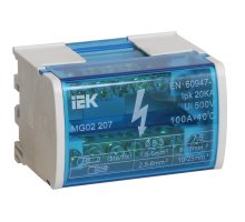 Шины на DIN-рейку в корпусе (кросс-модуль) ШНК 2х7 L+PEN (YND10-2-07-100)