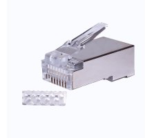Коннекторы 8P8C FTP Cat.6 3U (RJ-45) (100шт) (10-0202)