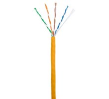 U/UTP 4pair, Cat5e, In, LSZH (EC-UU004-5E-LSZH-OR