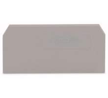 WAGO 280-308 торцевая и промежуточная пластина, серая