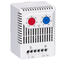 Термостат двухканальный от 0 до +60°C NO+NC (YCE-DTNO-NC-60)