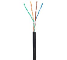 U/UTP 4pair, Cat5e, Out, PE (EC-UU004-5E-PE-BK-1)