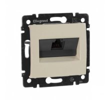 Valena розетка компьютерная RJ45, 5e UTP, скрытой установки, слоновая кость (774130)