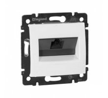Valena розетка компьютерная RJ45, 5e UTP, скрытой установки, белая (774230)