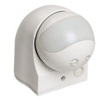 Датчик движения ДД-010 1100Вт 180град 10м IP44 белый (LDD10-010-1100-001)