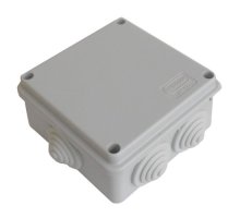 Коробка JBS100 100х100х55, 6 вых., IP55, серая (44007)