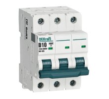 ВА-105 3P 10А D 10кА (13224DEK)