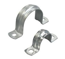 Скоба двухлапковая D25 с двумя отверстиями (100шт) (43625)