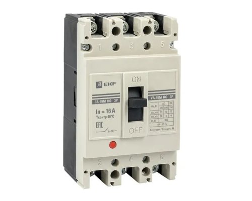 ВА-99М 100/16А 3P 35кА (mccb99-100-16m)