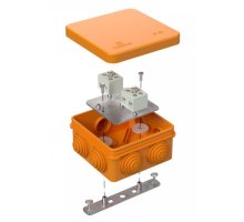 Коробка огнестойкая для о/п Е15-Е120 RAL2003 80х80х40 (40-0210-FR6.0-4) (Промрукав)