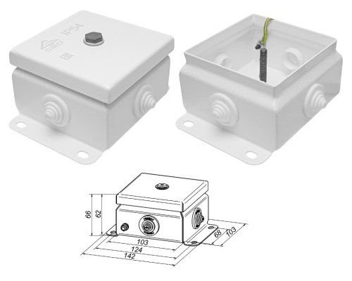 КМ IP55-1010 (без DIN рейки)