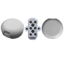 УК-2П с керамической клеммной колодкой, 3 контакта, белый (Магнито-Контакт)