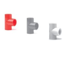 Ecoplast тройник для аспирационной системы D25, АБС, белый (10 шт) (49325-10W)