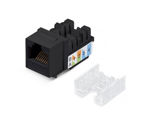 KJ-RJ45-Cat.6-90-SW-BK (10102c)