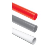 Ecoplast труба ПВХ гладкая, для аспирационной системы, D25, белая (33025-W)