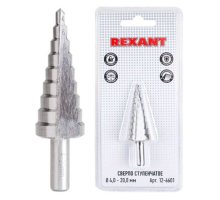 Сверло по металлу ступенчатое 4,0-20,0 мм 76 mm 62 HRC Kranz (KR-12-6601)