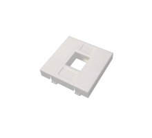 Адаптер Mosaic 45х45 мм для модуля Keystone, 1 порт, белый (DR-5301)