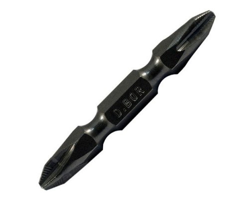 Биты двухсторонние, Ph2-Pz2 x 60 мм (10шт) (D-MA-P2Z2-060-010)