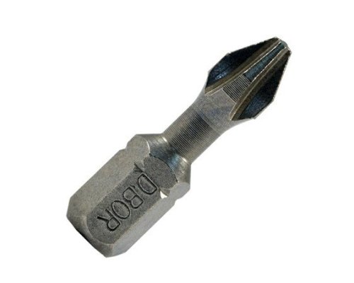Биты Ph1x25 мм, Torsion, C 6,3 (10шт) (D-T-PH01-025-010)