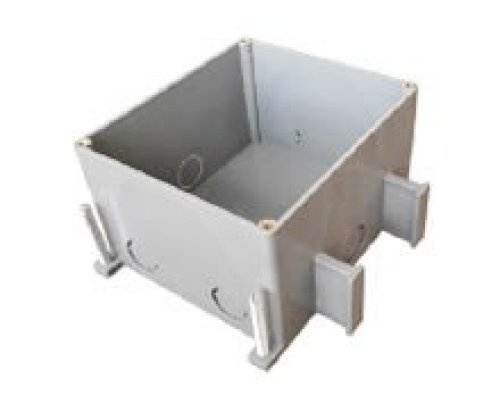 Коробка для люков в пол на 2 поста (45х45мм)+2 модуля (45х22,5мм) BOX/2+2ST66 (70125)