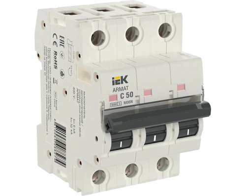M06N 3P C 50А 6кА ARMAT (AR-M06N-3-C050)