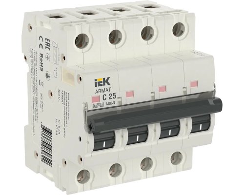 M06N 4P C 25А 6кА ARMAT (AR-M06N-4-C025)