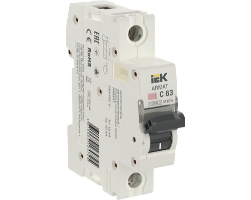 M10N 1P C 63А 10кА ARMAT (AR-M10N-1-C063)