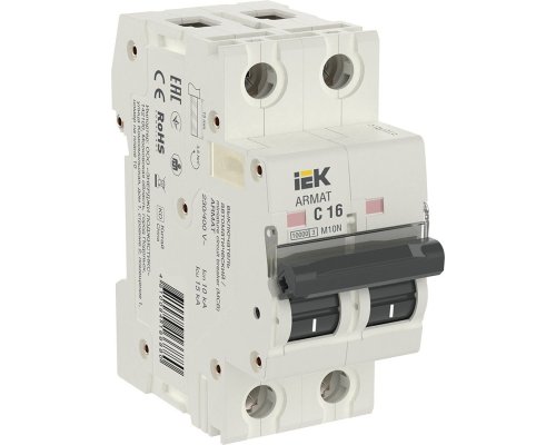 M10N 2P C 16А 10кА ARMAT (AR-M10N-2-C016)