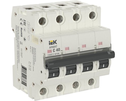 M10N 4P C 40А 10кА ARMAT (AR-M10N-4-C040)