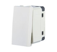 Выключатель 45х22,5мм 16 A, 250 B, белый LK45 (850104)