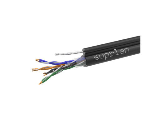 UTP Cat.5e 4x2x0,51 Cu PE Outdoor T-FG8 (трос) Premium (01-0308-1)