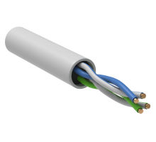GENERICA U/UTP кат. 5E 24AWG 2 пары LSZH INDOOR белый (BC1-C5E02-128-305-G)