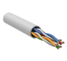 GENERICA U/UTP кат. 5E 24AWG 4 пары LSZH INDOOR белый (BC1-C5E04-128-100-G)