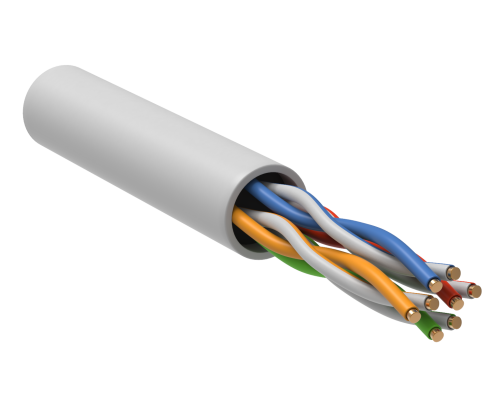 GENERICA U/UTP кат. 5E 24AWG 4 пары LSZH INDOOR белый (BC1-C5E04-128-100-G)