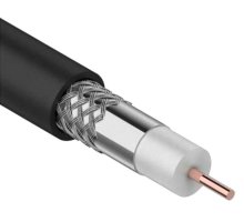 GENERICA RG11 CCS 75Ом FPE PVC черный (CC1-R1F1-119-300-G)