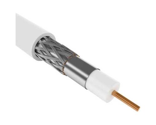 GENERICA RG6 CCS 75Ом FPE PVC белый (CC1-R6F1-111-100-G)